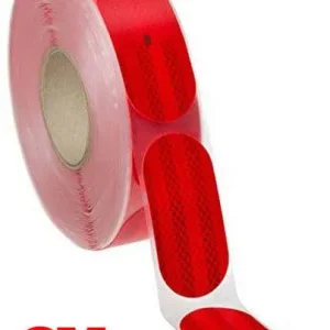 Cinta Reflectante 3M Diamond Grade 983-10 S Roja Clase C ECE104 con Barrera Antimicrobiana