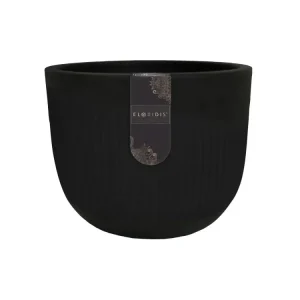 Clavo Galvanizado Cachepot Spello Pilastri C/Negro Floridis