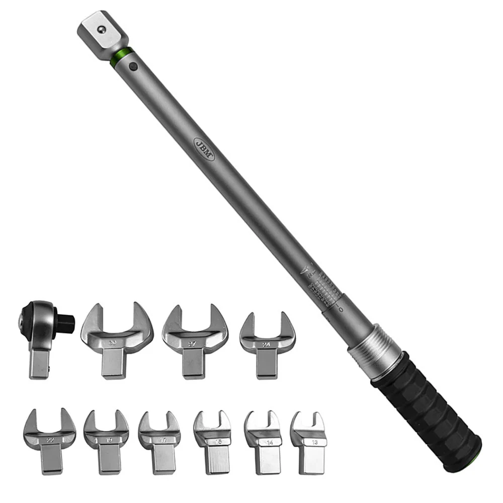 LLAVE DINAMOMÉTRICA CON CABEZAL INTERCAMBIABLE 200NM Caja de 5 Kg