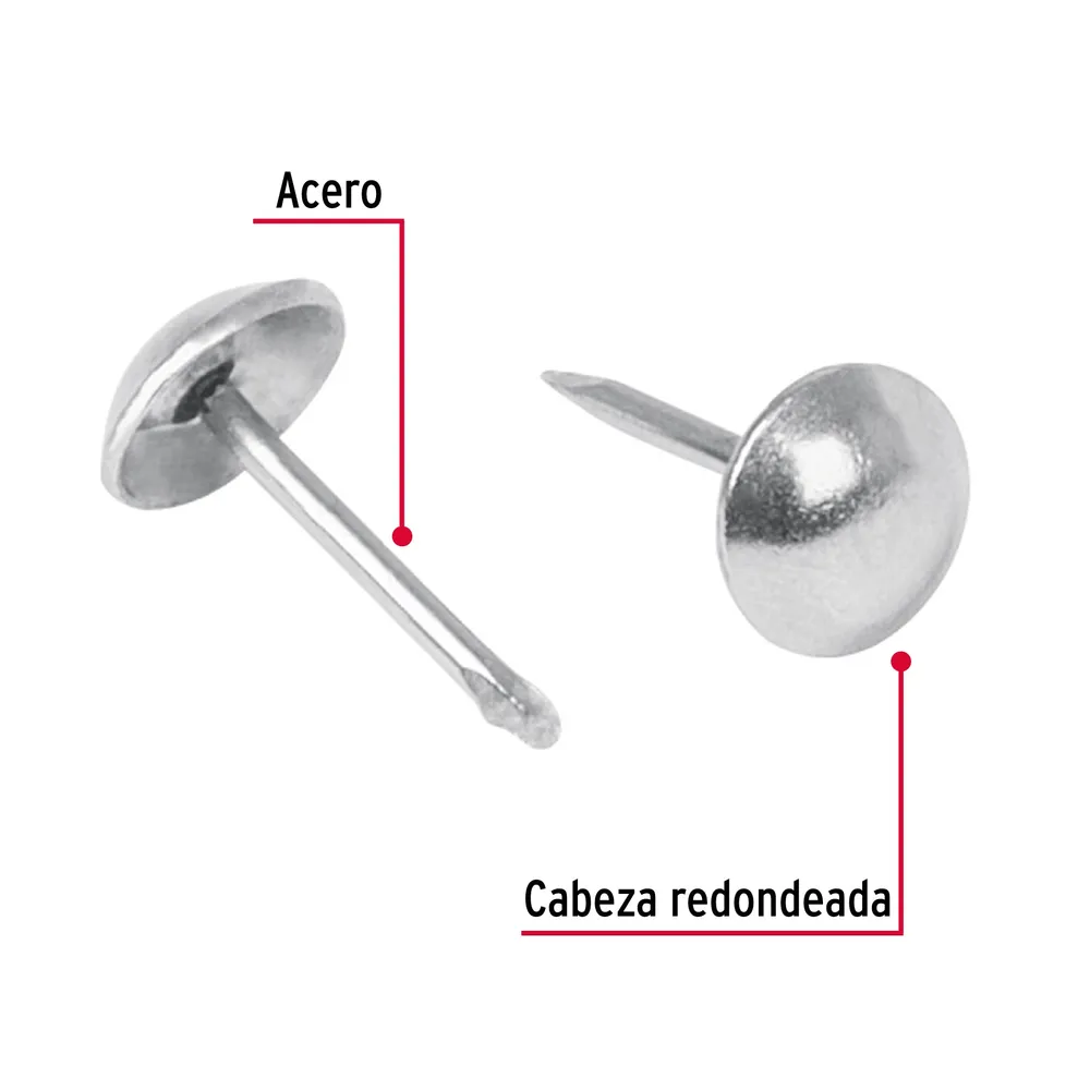 CLAVILLO NIQUELADO, 17MM POR PIEZA para Marcos de Madera