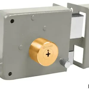 Cerradura sobreponer, mod.760, Der,instala-fácil,llave tetra