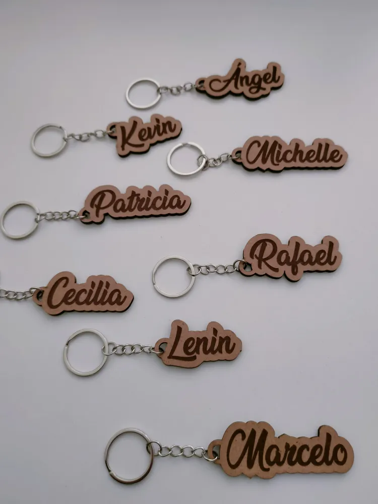Llavero grabado para Bricolaje