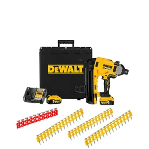 Combo Clavadora de Hormigón y Acero Baterí 18V DCN890P2 + 16.080 Clavos Dewalt