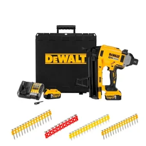 Combo Clavadora de Hormigón y Acero Baterí 18V DCN890P2 + 5.020 Clavos Dewalt