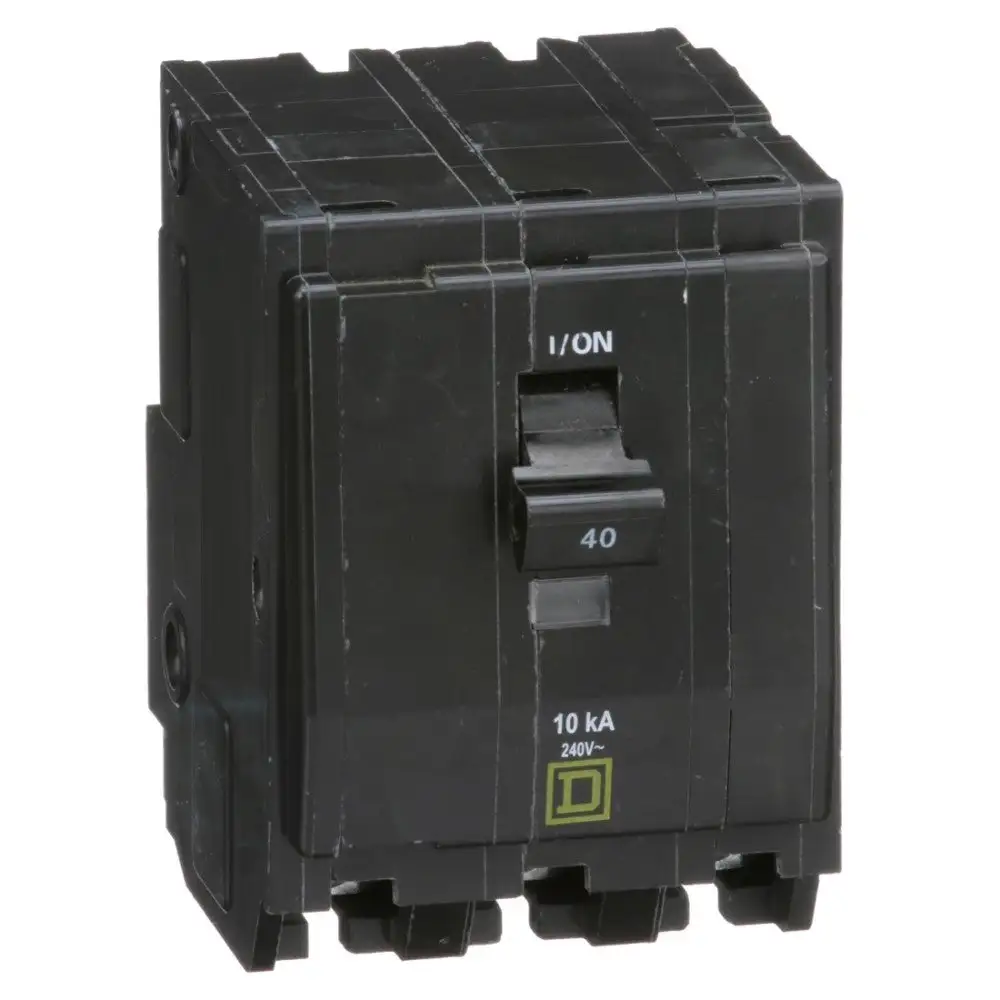 Interruptor termomagnetico qo340 3x40a enchufable 10ka 240v schneider electric ofrecer btn3/40 para Aplicaciones Industriales