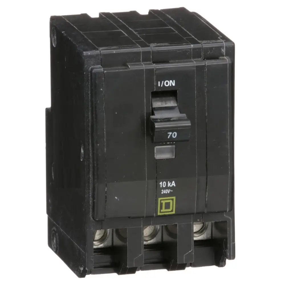 Interruptor termomagnetico qo370 3x70a enchufable 10ka 240v schneider electric ofrecer btn3/70 con Disipador de Calor