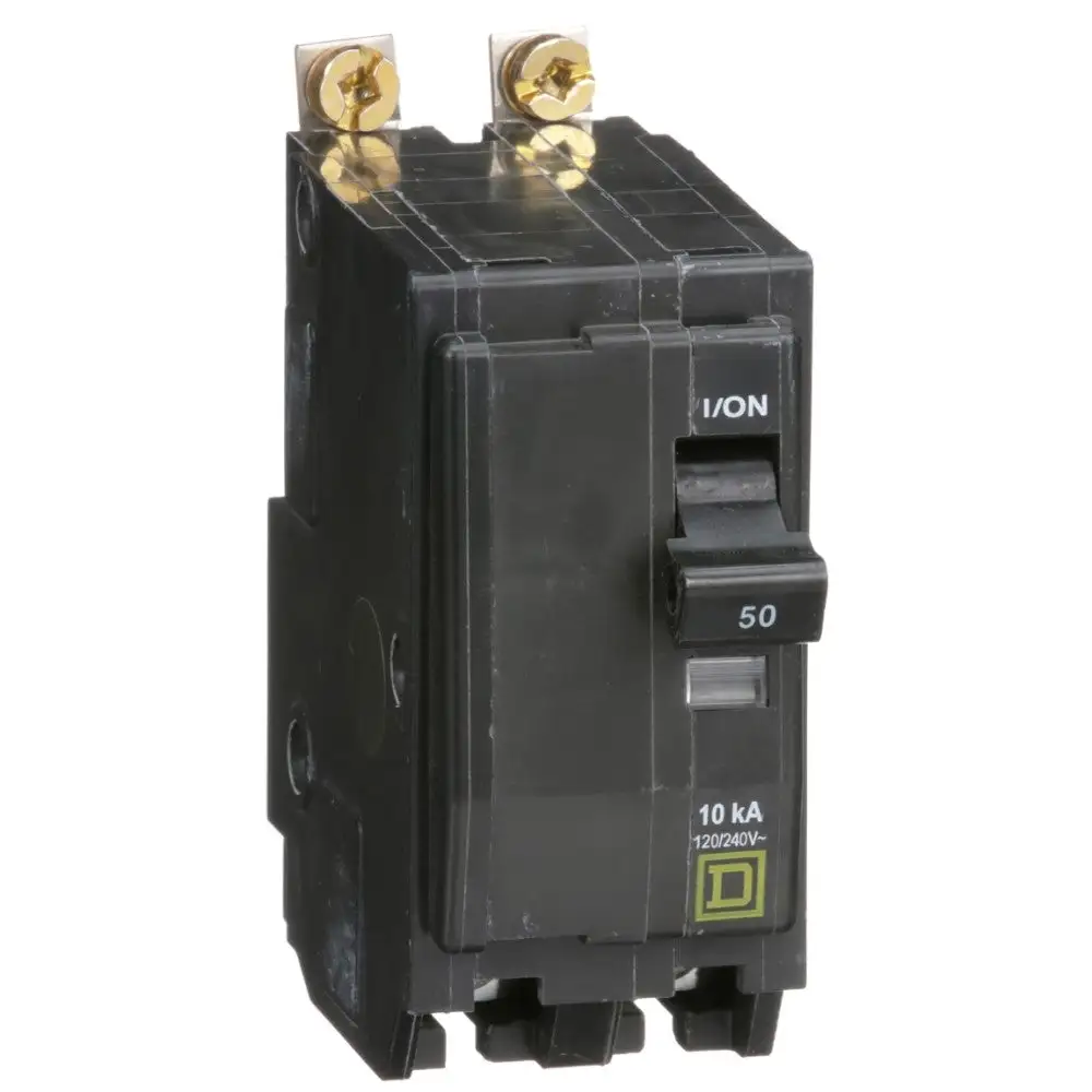 Interruptor termomagnetico qob250 2x50a atornillable 10ka 120-240v schneider electric Material Cerámico
