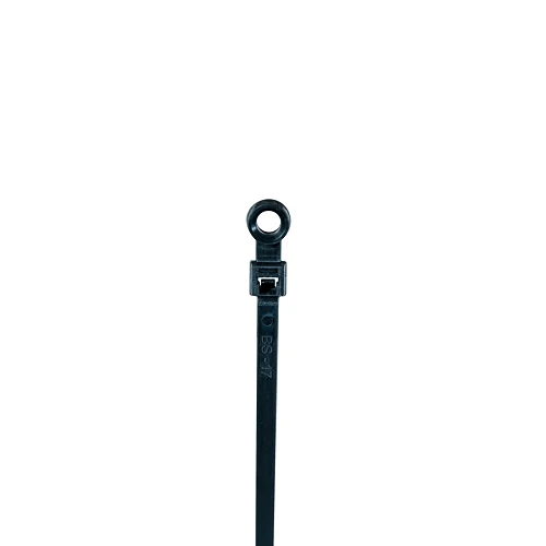 7.6" Black Mounting Head UV Cable Ties BL7SMH0-M (Pack 4000)
