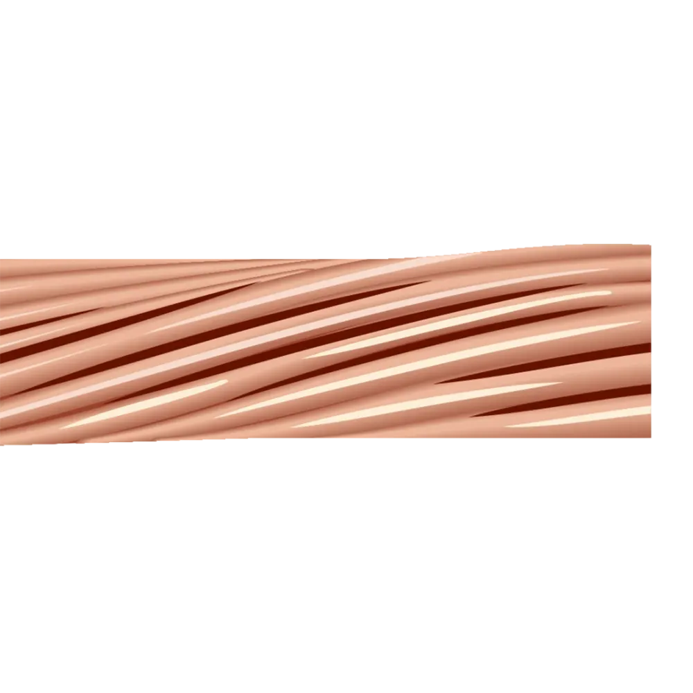 1000' 10 AWG 7 Stranded Bare Copper Conductor Mullido Drawn Wire