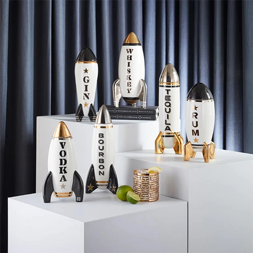 Bourbon Rocket Decanter