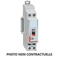 Contacteur de puissance silencieux bobine CX3 230V 2F 25A LEGRAND 412558