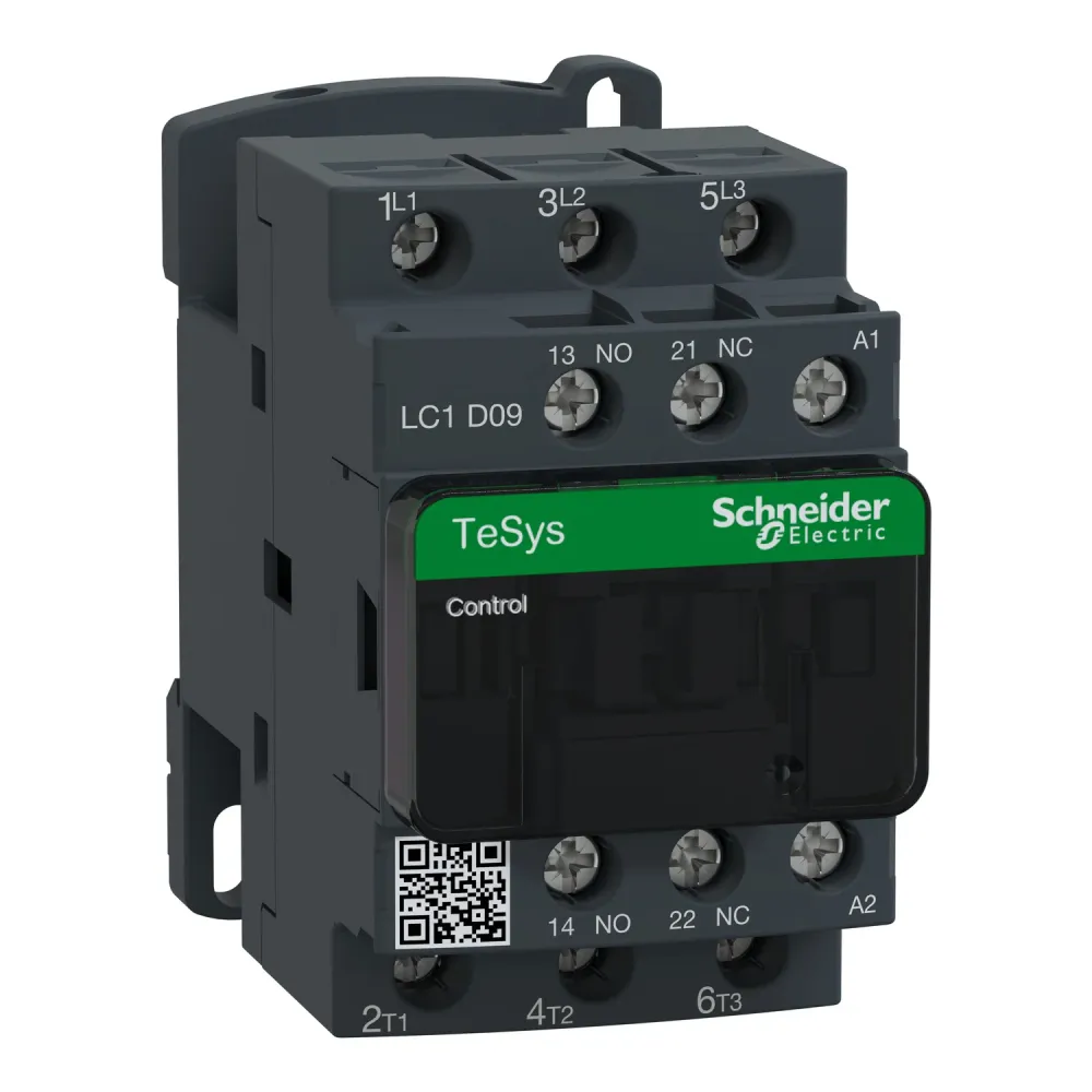 CONTACTOR SCHNEIDER LC1D09E7 Carcasa Metálica