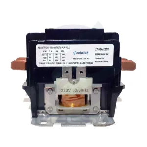 Indicador LED Piloto CONTACTOR 2 POLOS 30AMP 220V MCA ERO