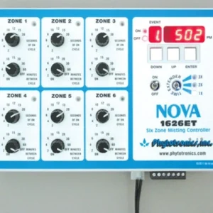 Controlador Nova™ 1626ET de 6 zonas