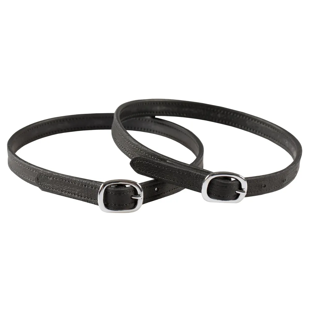 Correas para Espuelas Selecto Negro 100