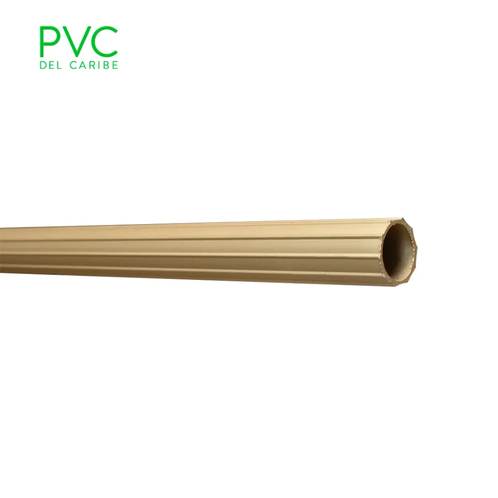 Profesional Certificado TUBO CORTINA DORADO 1/2" ALUMINA