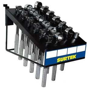 Surtek 126134 despachador con 24 dados y acces. De mano de 3/8