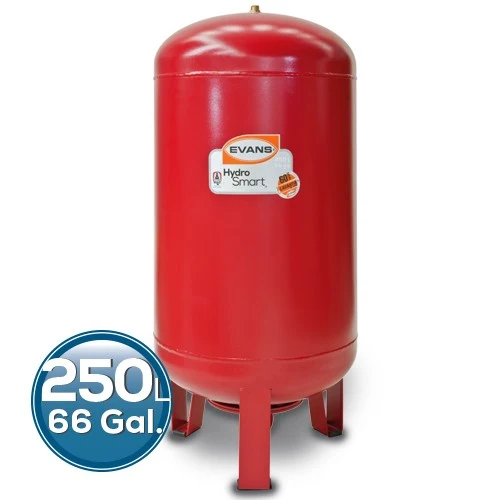 TANQUE HIDRONEUMÁTICO VERTICAL 250L - EQTH-250VE de Accionamiento Eléctrico