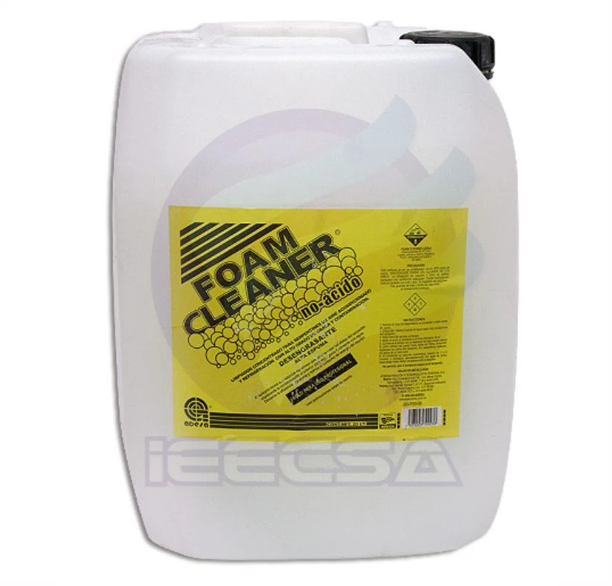 QUIMICO PORRON 20 LITROS FOAM CLEANER BLANCO DESENGRASANTE NO-ACIDO CONCENTRADO para Limpieza Profunda