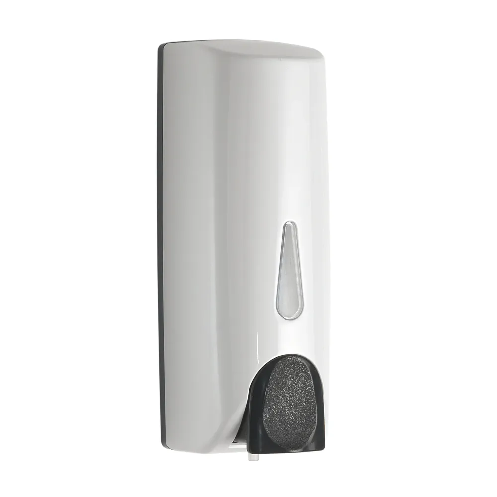 Dispenser sapone o disinfettante mani parete di Gedy modello Squid - Bianco con Vitamina E