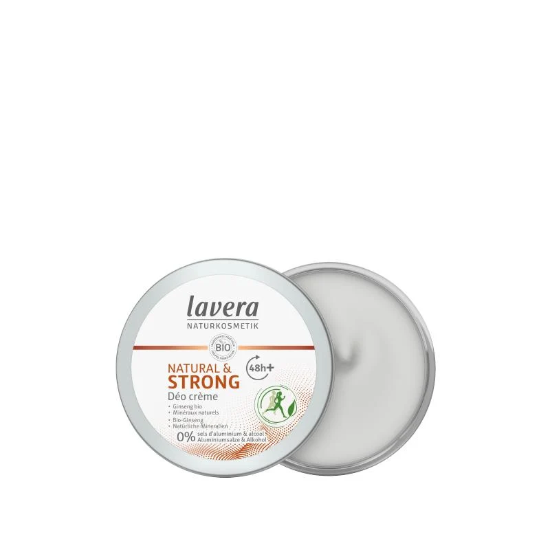 Desodorante Crema 48h+ Vigoroso & Natural Lavera 50 ml