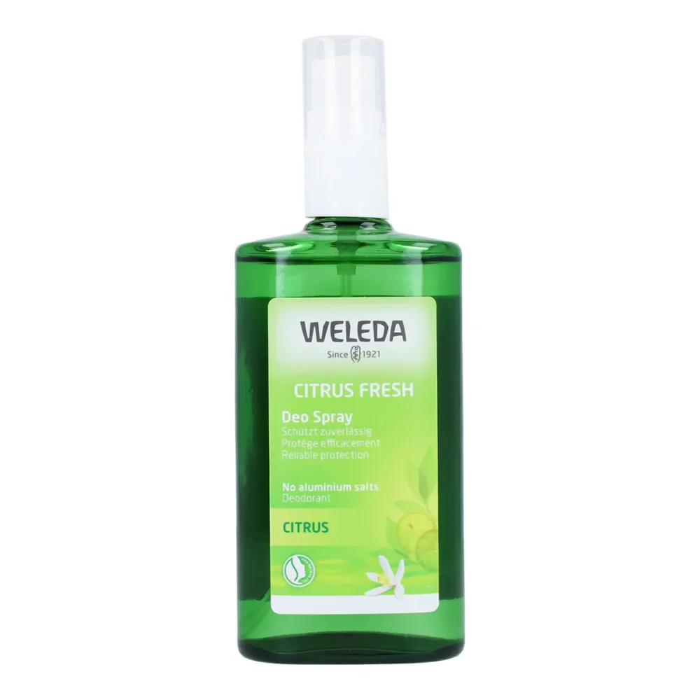 Suavizante Concentrado Desodorante de Citrus Weleda 100 ml