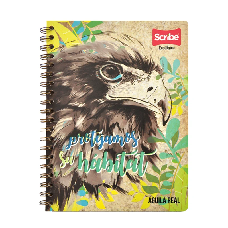 CUADERNO PROFESIONAL ESPIRAL ECOLOGICO C5 100 HJ SCRIBE MNK por Welch Allyn