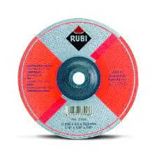 Disco Abrasivo Corte de Construcción - Rubi C24T BF-180 con Agujero de 22.2mm