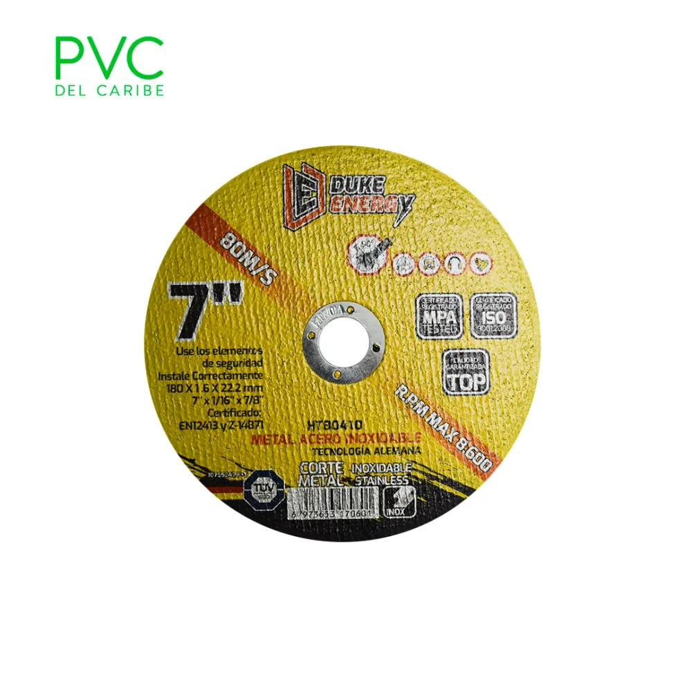 DISCO CORTE METÁLICO 7" DUKE ENERGY
