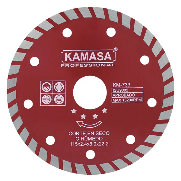 Diamante Premium Disco diamantado mayolica KM-733 - Kamasa