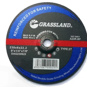 Disco De Desbaste 9X1/4--------230X6.0Mm Dag2306022 Compatible con Pieza de Mano