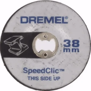 DISCO DE DESBASTE EZ LOCK 38 MM DREMEL 2615E541AA para Coronas y Puentes