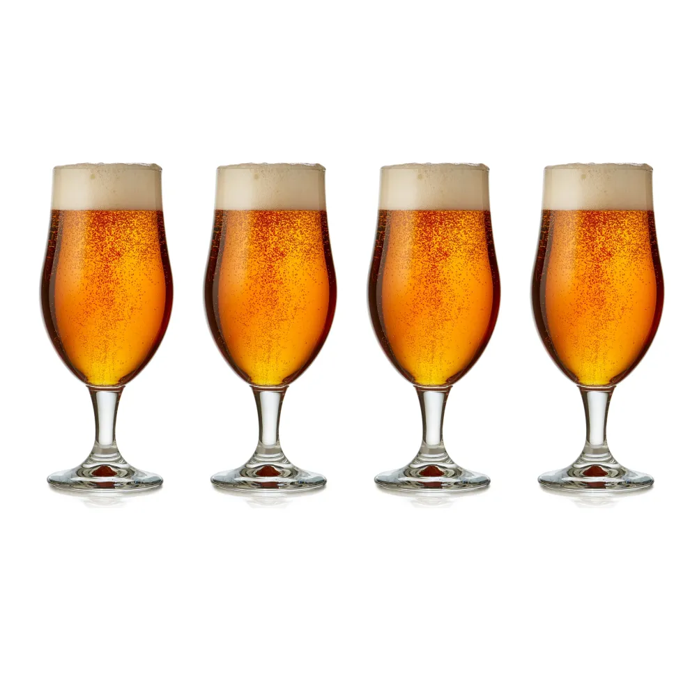 Set 4 Vasos Cerveceros Artesano Stemmed Pilsener 370ML