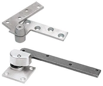 Bisagra de Acero Inoxidable Juego de pivote descentrado de 3/4" Rixson en cromo satinado para puertas comerciales
