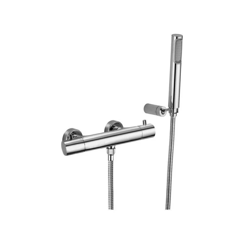 Miscelatore termostatico doccia con duplex serie Light modello LIQ168DCR cromo Paffoni | Portátil | Completo
