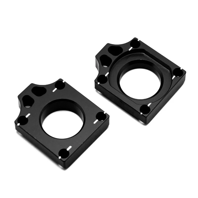 Precisión Certificada Tensores de eje trasero Kawasaki Negro