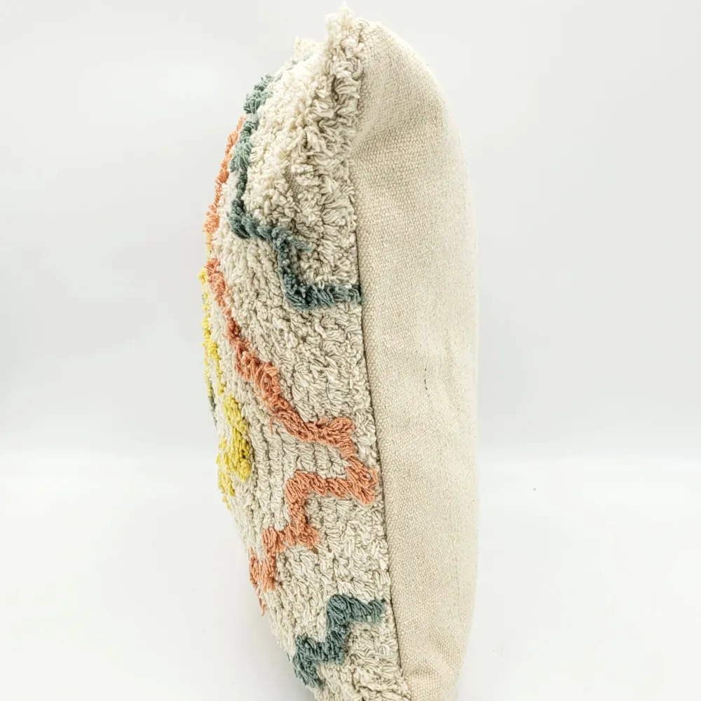 Cojín algodón de varios colores 45X10X45 cm