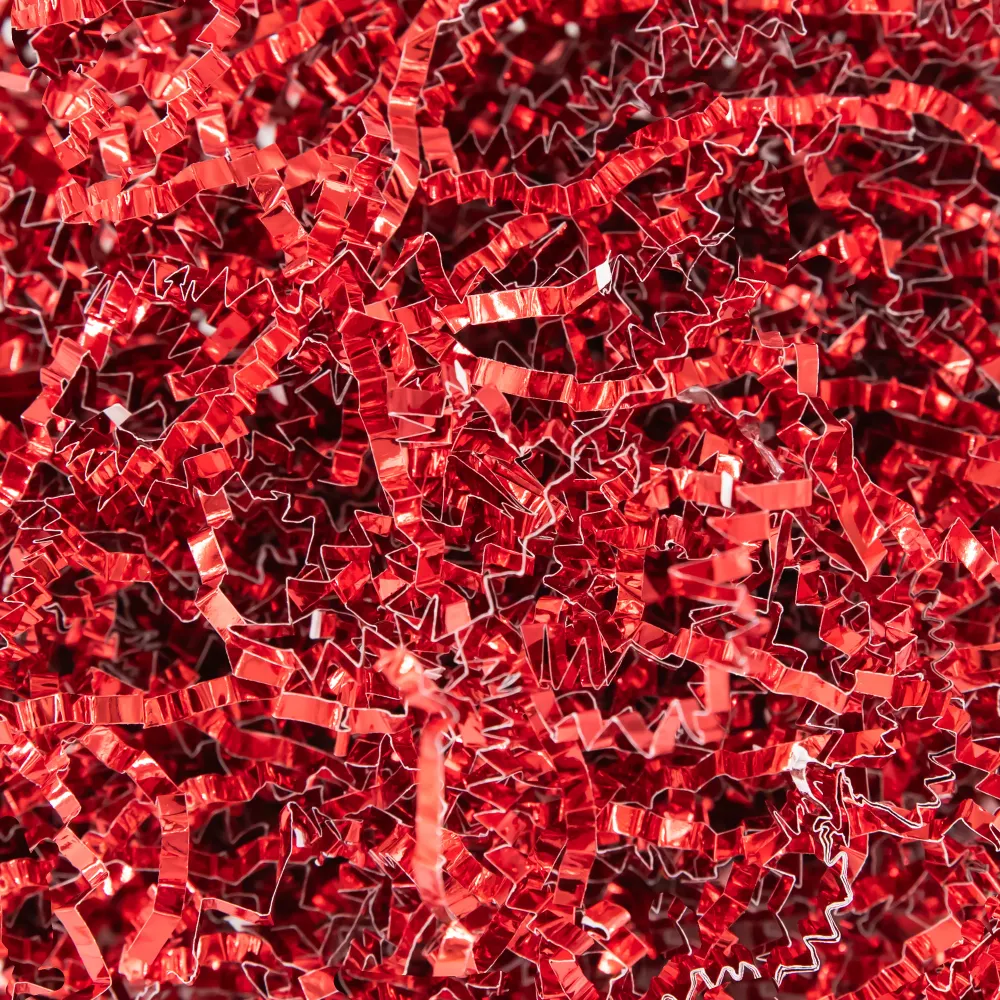 Epoxi de Dos Componentes Relleno de regalo ondulado metalizado - rojo 50g
