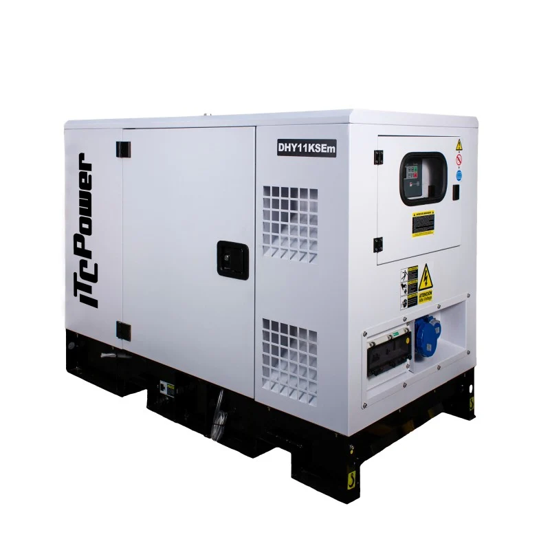 Grupo electrógeno insonorizado ITCPOWER monofásico DG11KSEm KOMPAK Equipo Completo