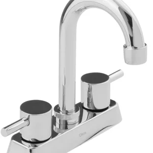 Mezcladora ecológica de 4" para lavabo tipo bar con cubierta y manerales dica 4066