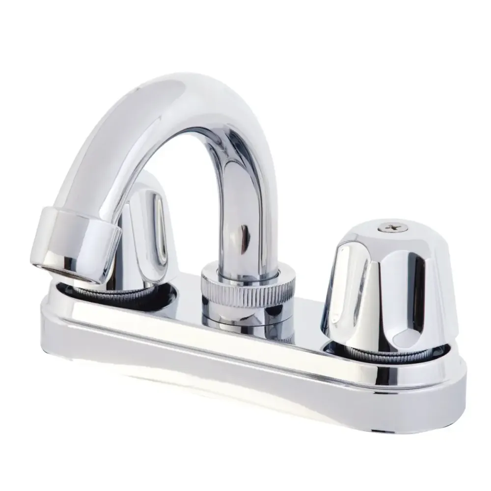 Mezcladora ecológica de 4” para lavabo tipo bar con cubierta y manerales dica 4040