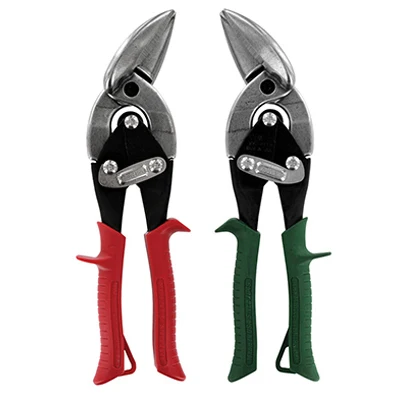 Juego de tijeras de aviación offset, 2 piezas. Midwest Tool & Cutlery Co