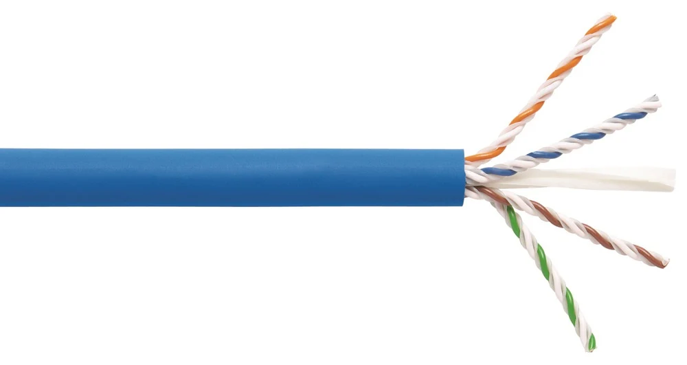 Commscope 760105817 23 AWG 4 Pair Alabastro GigaSpeed X10D 1091B Solid BC UTP Category 6A Cable