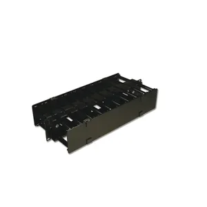 Contenedor de Residuos Siemon organizador de cable horizontal route it, doble, para rack de 19in