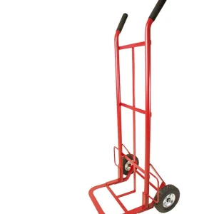 Diablo bodeguero rojo llanta sólida 8" 400kg Surtek DBS400R