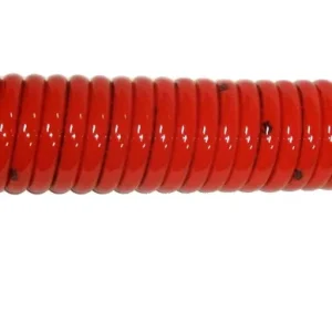 Serpentín de Aire Poliuretano Rojo DIN 74323/74324/73378 Industrial con Sonda de Medición Incluida