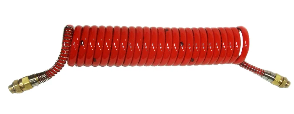 Serpentín de Aire Poliuretano Rojo DIN 74323/74324/73378 Industrial con Sonda de Medición Incluida