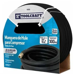 Toolcraft tc5134 manguera compresor aire alta presion 1/4 x 15 m