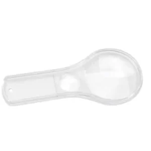 Round Dual Lens Hand Magnifier - 3x and 6x Magnification
