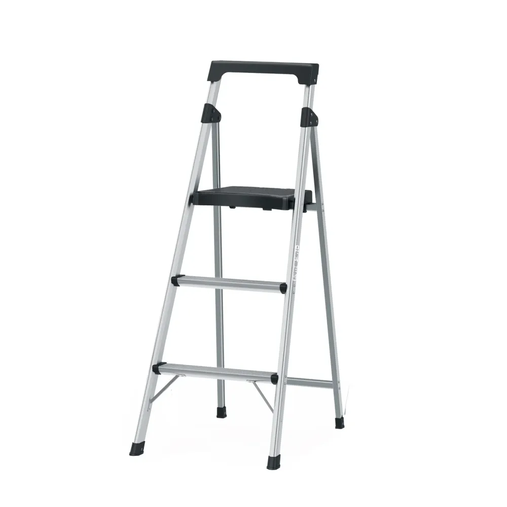 Escáner de Luz Azul ESCALERA TUBULAR, PLEGABLE, 3 PELDAÑOS, ALUMINIO
